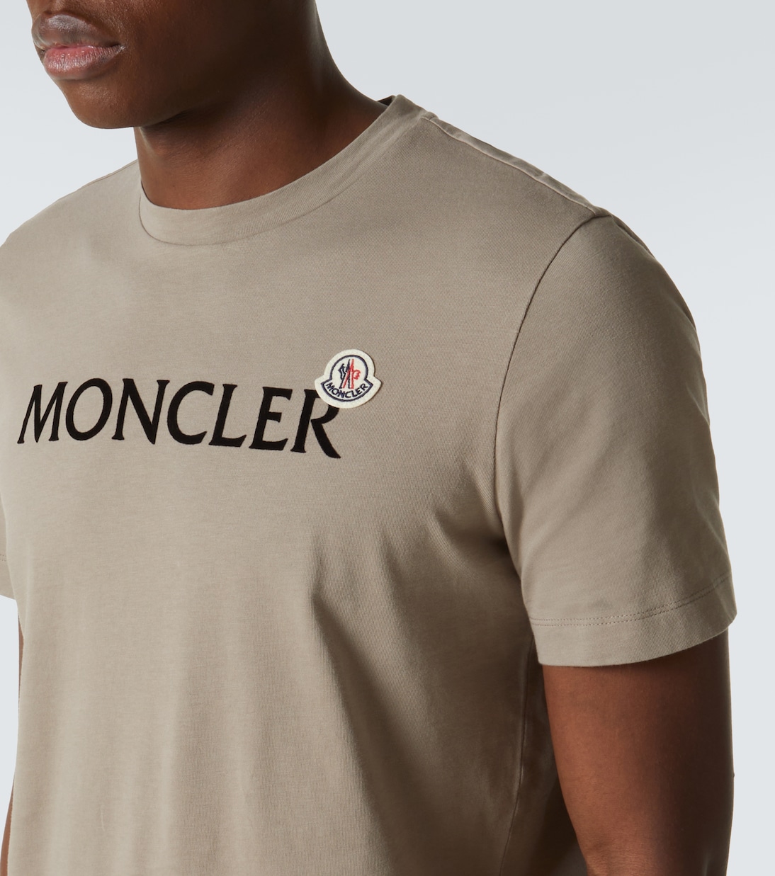 Logo cotton jersey T-shirt | Moncler