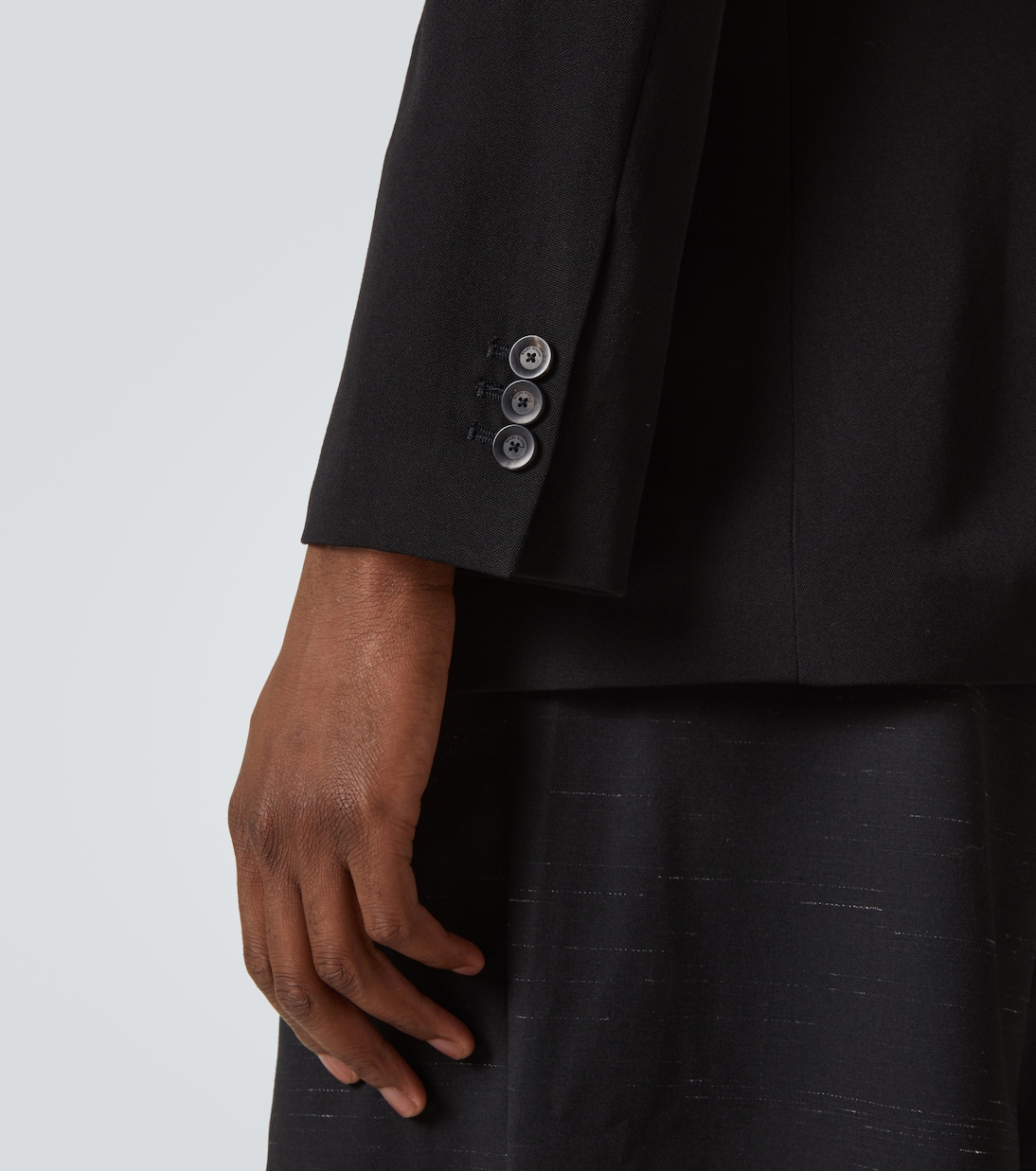 Rise satin-trimmed wool tuxedo jacket | Wales Bonner
