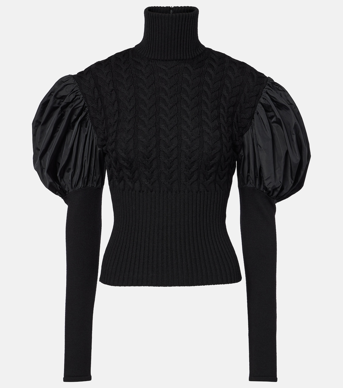 Pullover Fune aus einem Wollgemisch mit Taft | Max Mara
