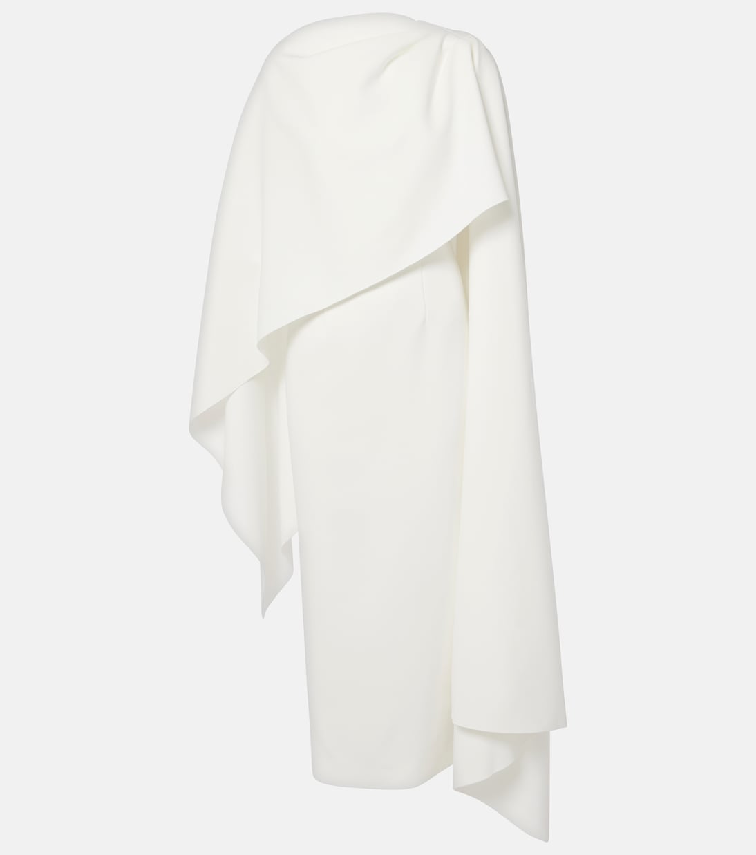 Robe de mariée midi Demetria en crêpe | Roksanda