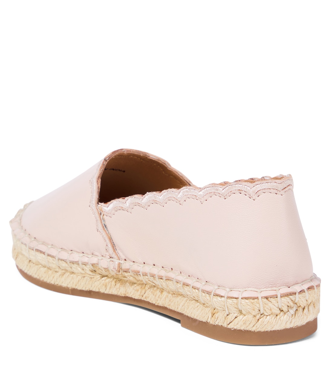 Espadrilles aus Leder | Chloé Kids