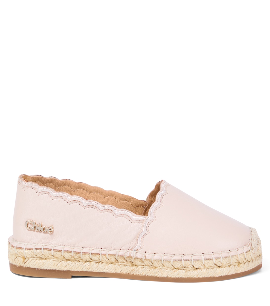 Espadrilles aus Leder | Chloé Kids
