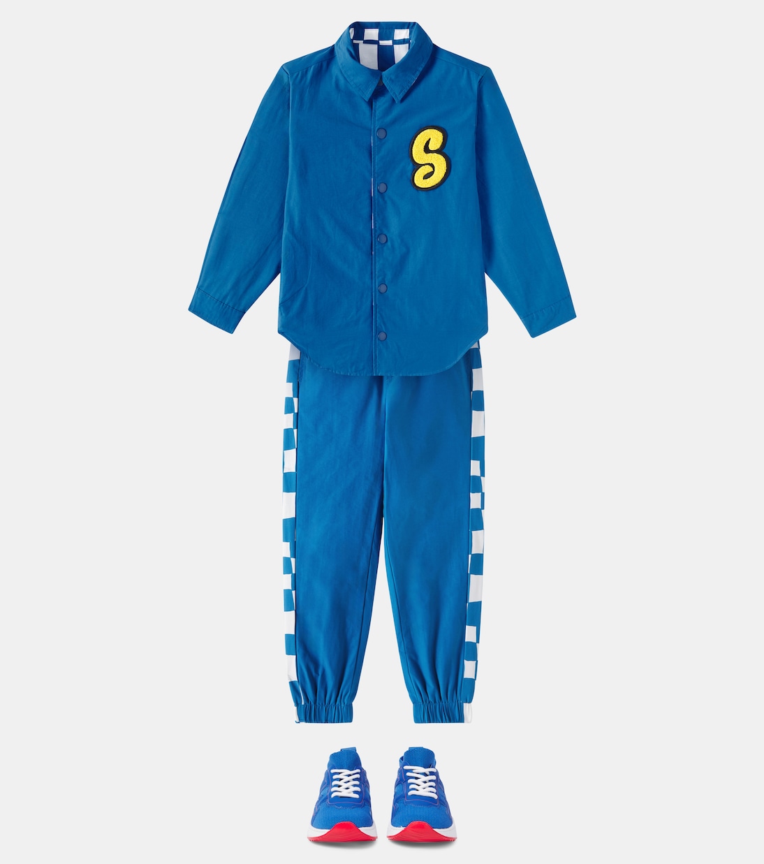 Reversible cotton-blend jacket | Stella McCartney Kids