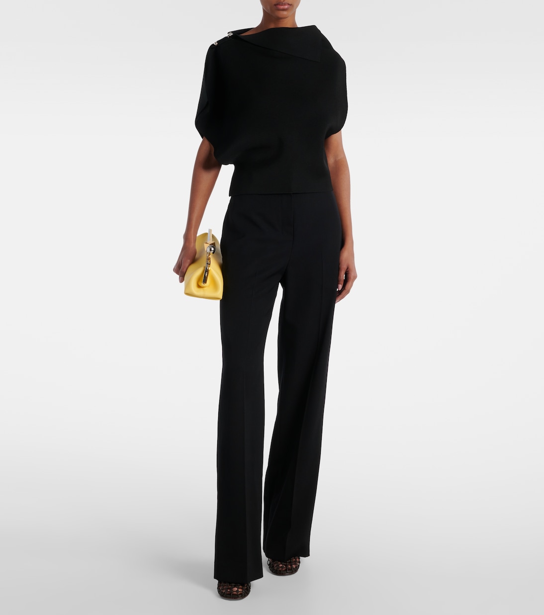 Top Trapèze drapeado asimétrico | Jacquemus