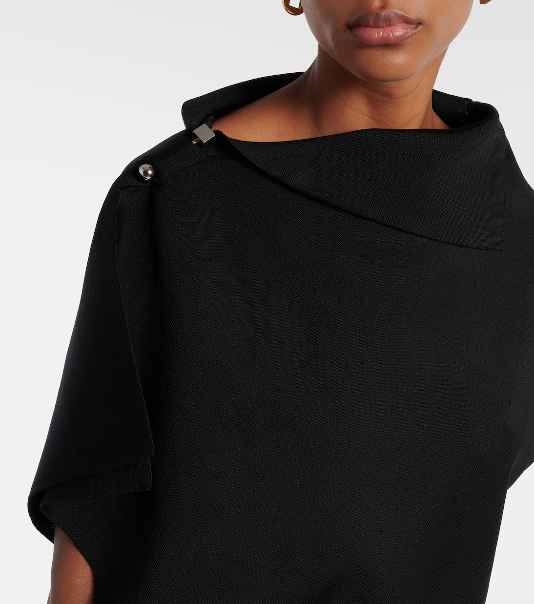 Top Trapèze drapeado asimétrico | Jacquemus