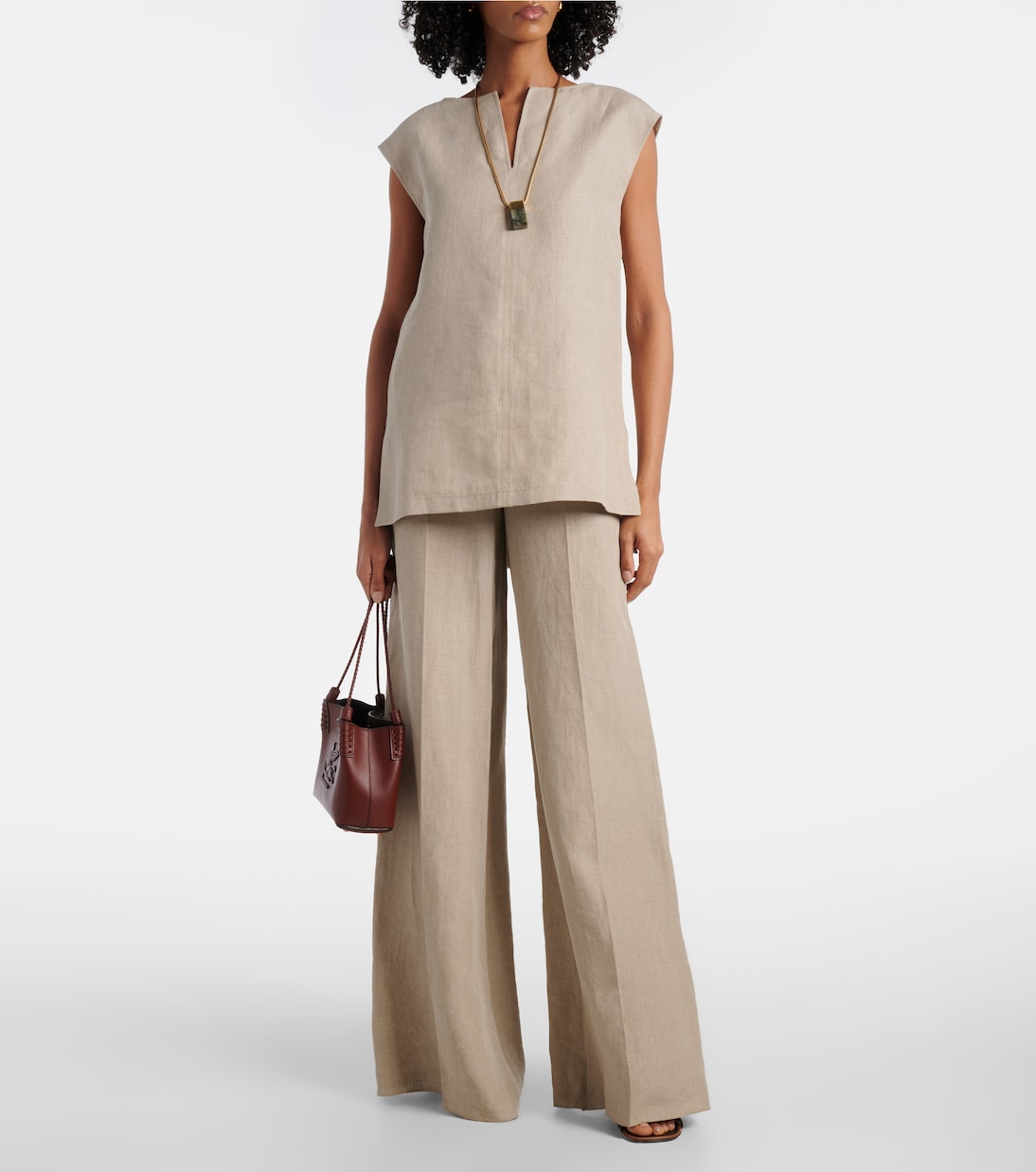 Top Colombo in lino | Max Mara