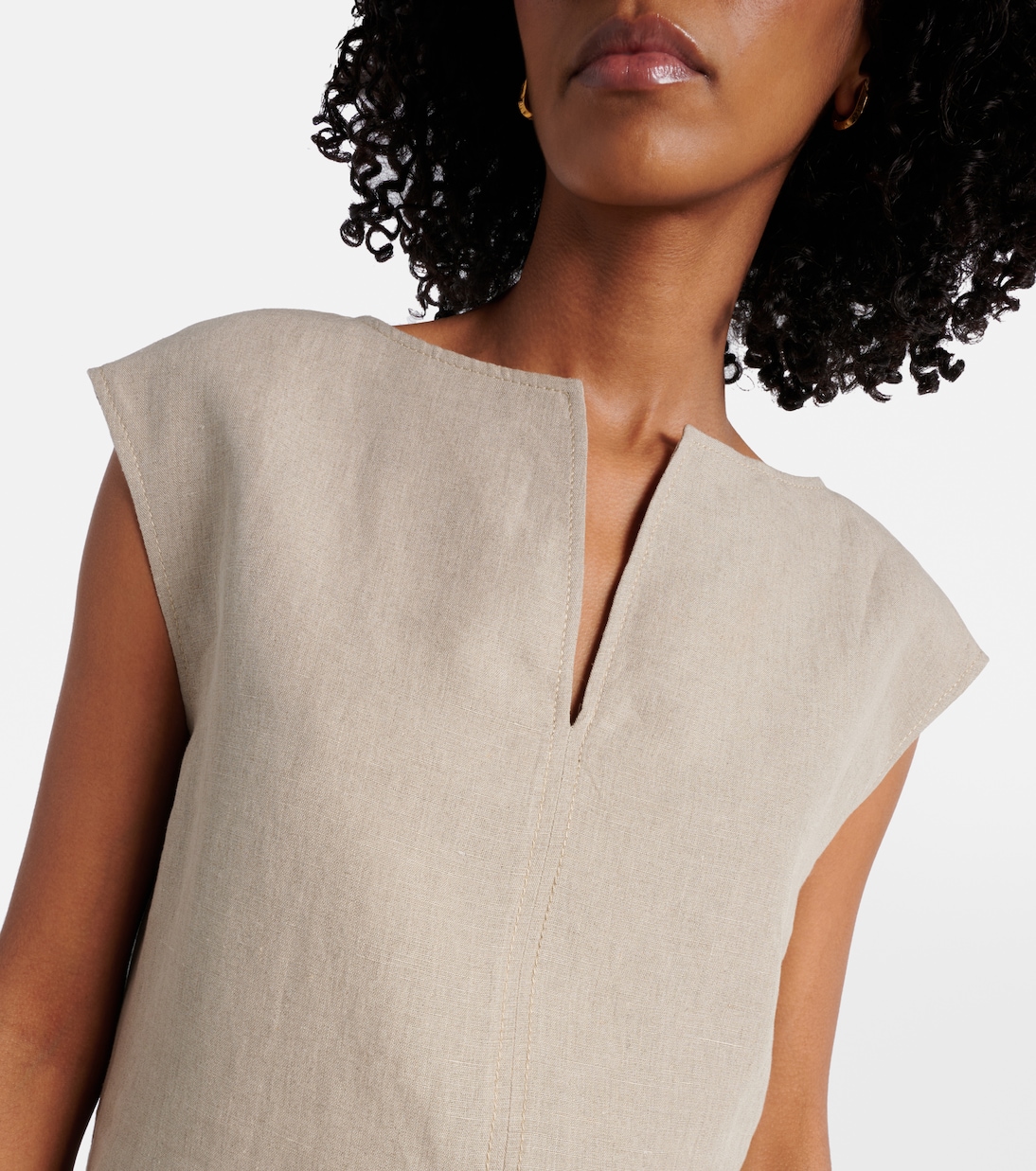 Top Colombo in lino | Max Mara