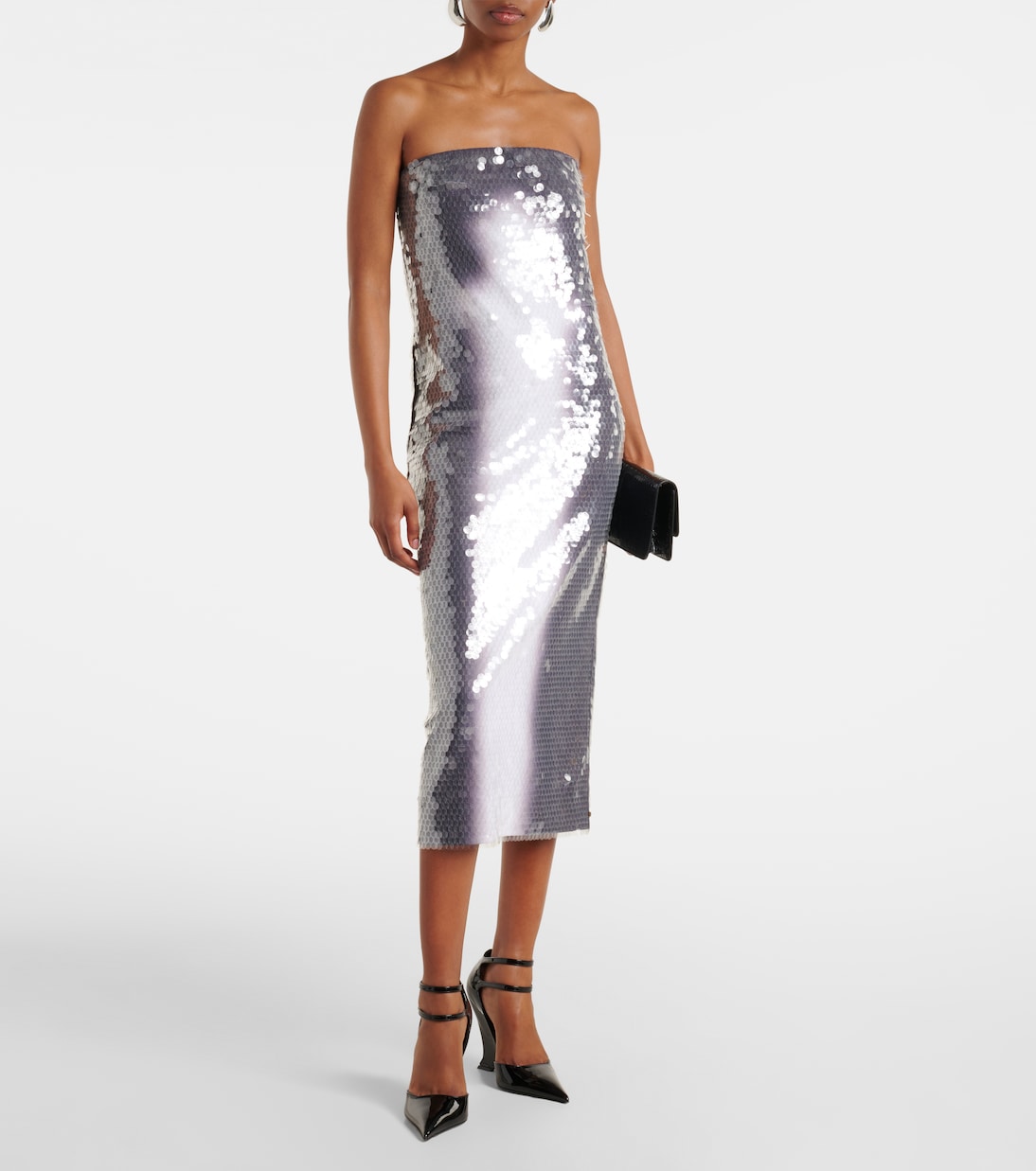 Sequined jersey midi dress | Sportmax