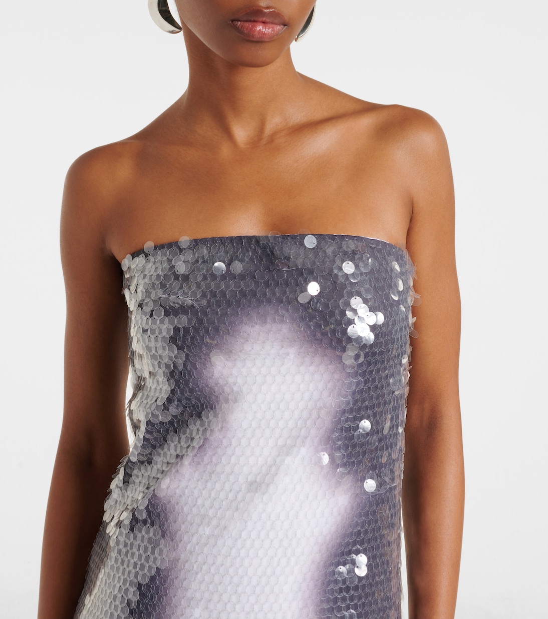Sequined jersey midi dress | Sportmax
