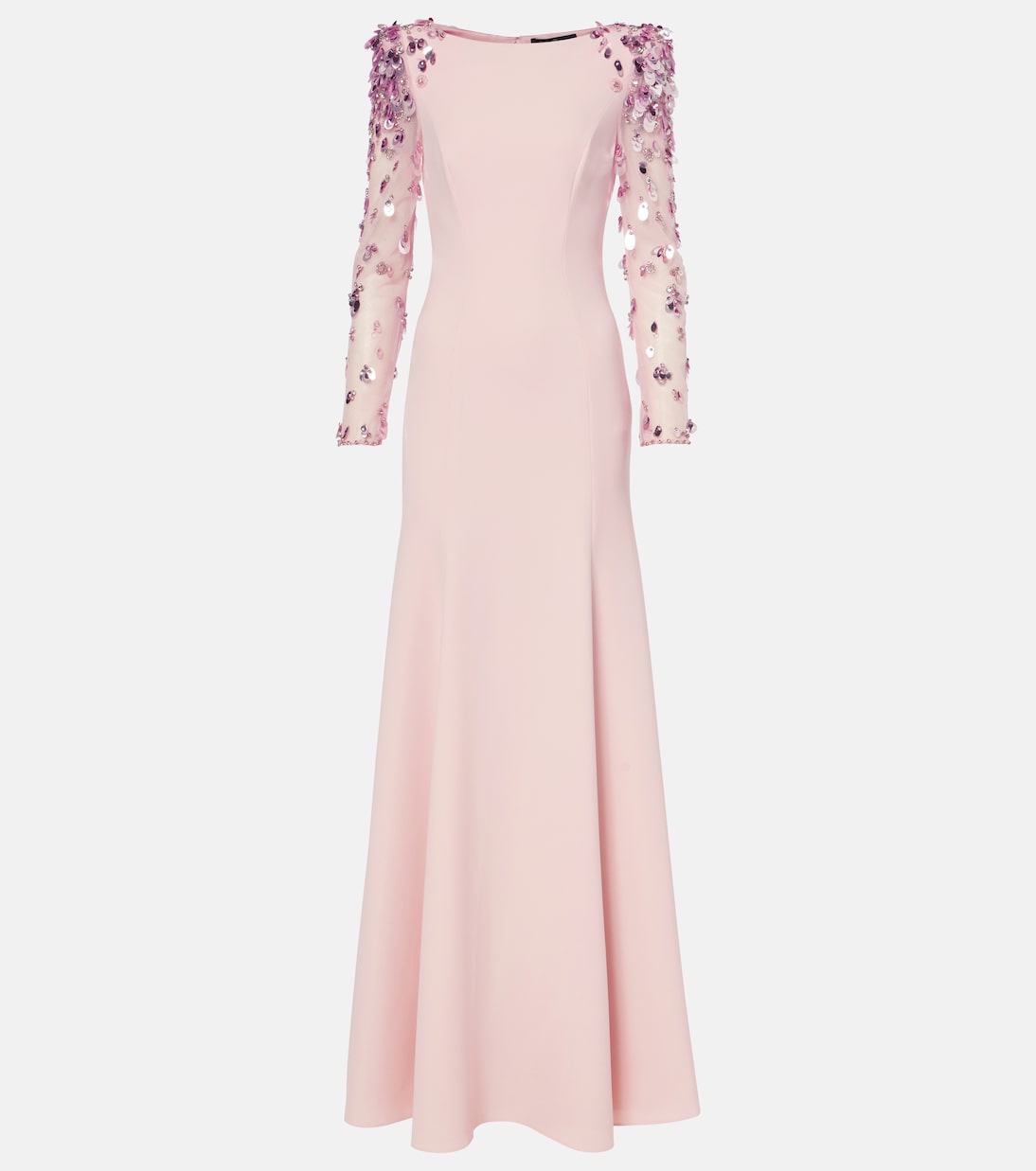 Abito lungo in crêpe  | Jenny Packham