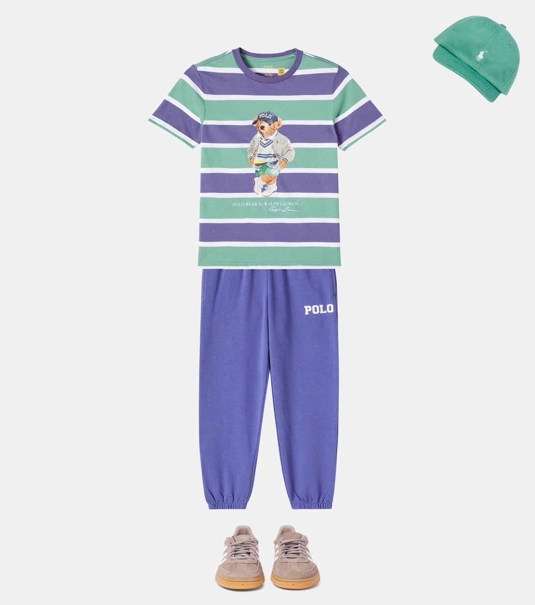T-Shirt Polo Bear aus Baumwoll-Jersey | Polo Ralph Lauren Kids
