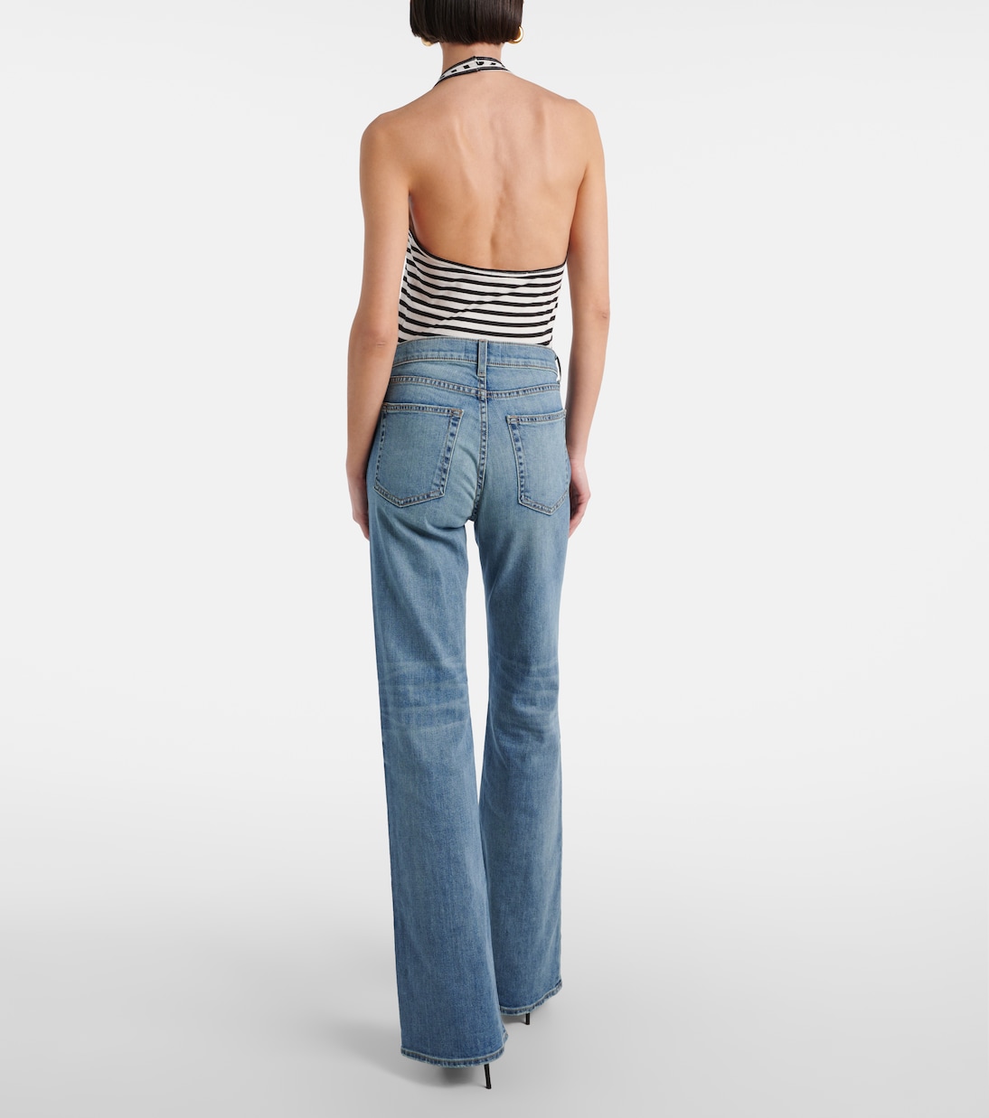 Celia mid-rise flared jeans | Nili Lotan