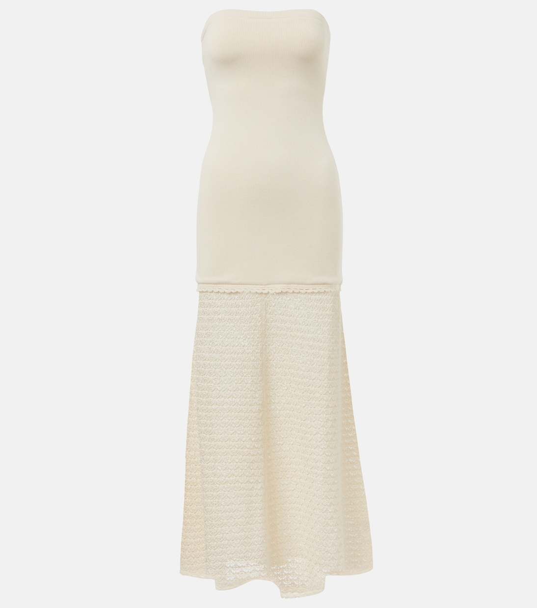 Romy crochet-trimmed maxi dress | Posse