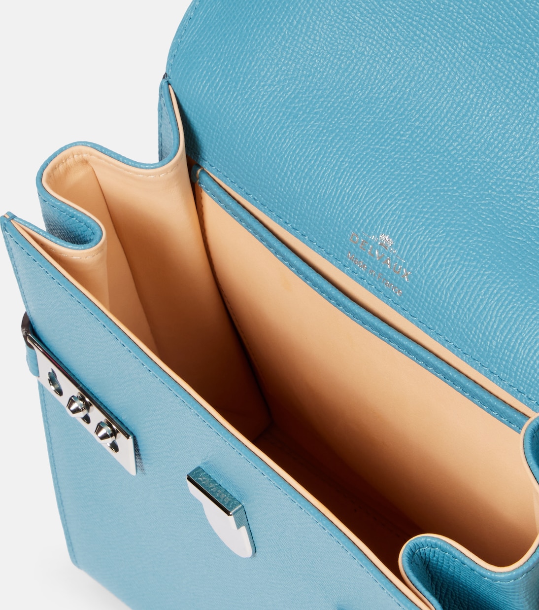 Tempête Medium leather tote bag | Delvaux