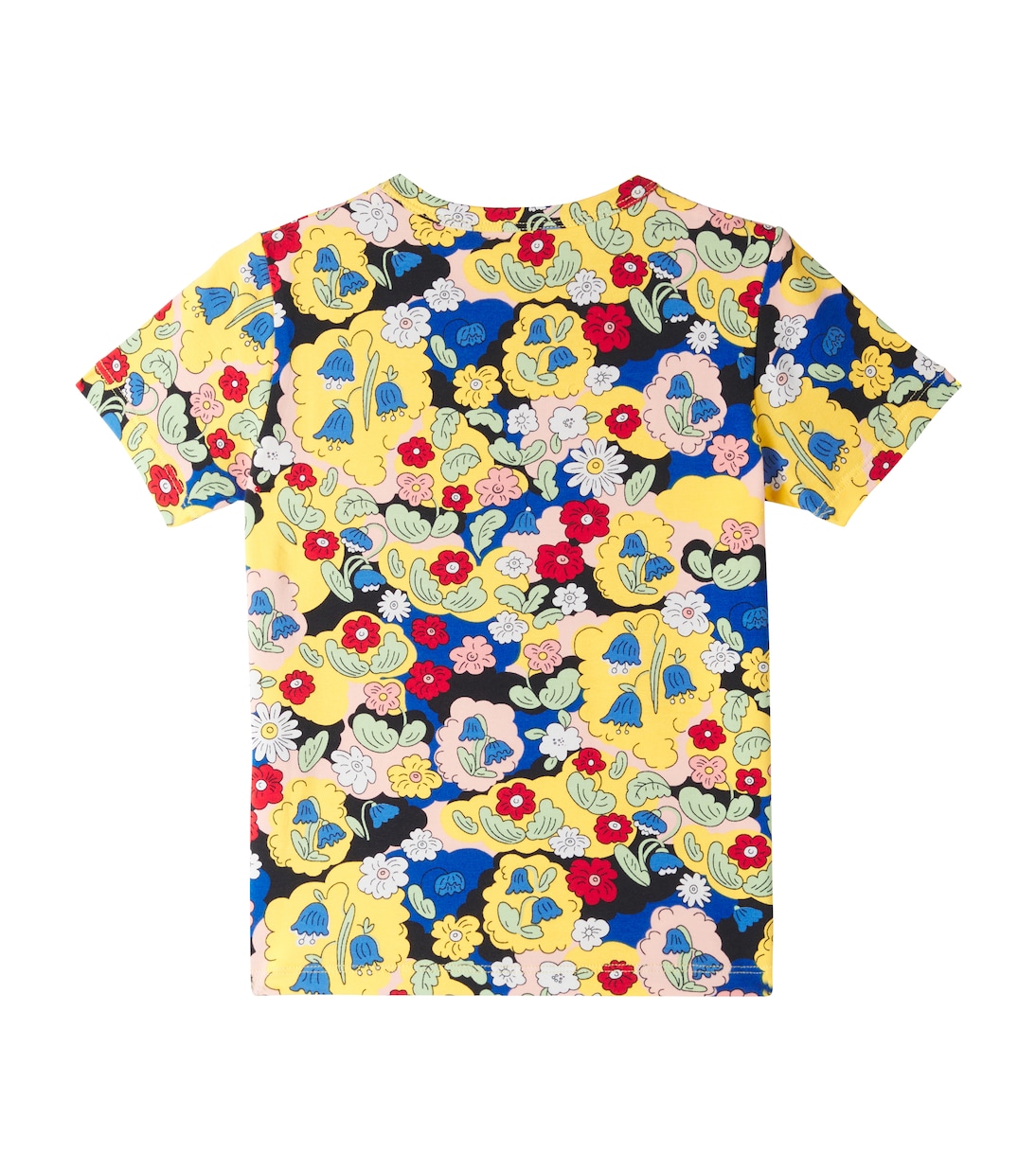 Camiseta en mezcla de algodón floral | Mini Rodini