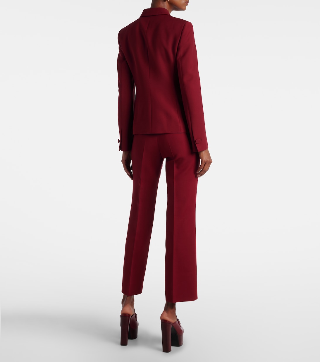 Verzierte Jacke aus Seide und Wolle | Gucci
