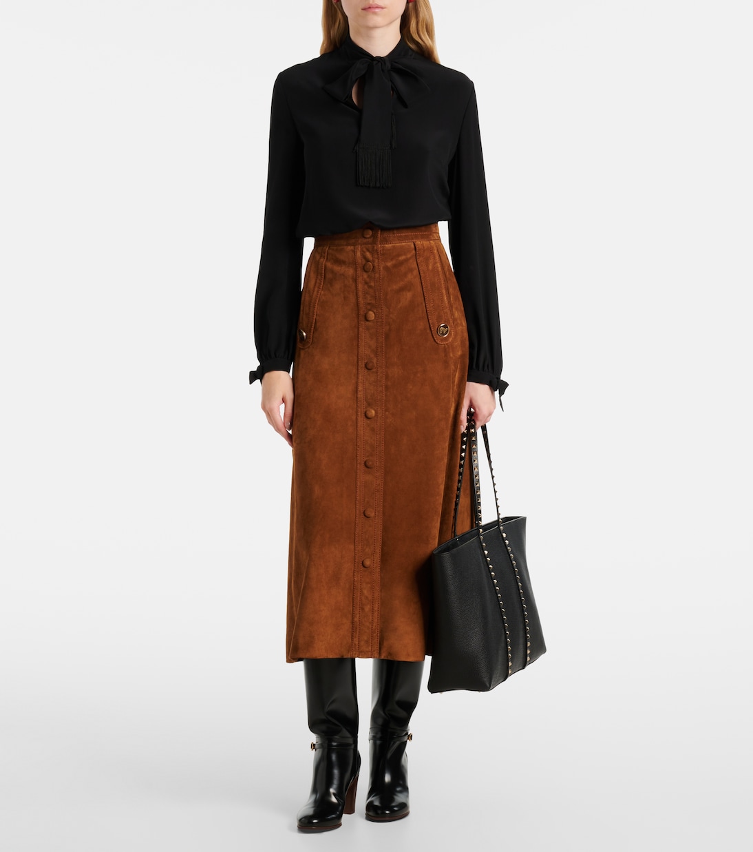 Borsa Rockstud in pelle | Valentino Garavani