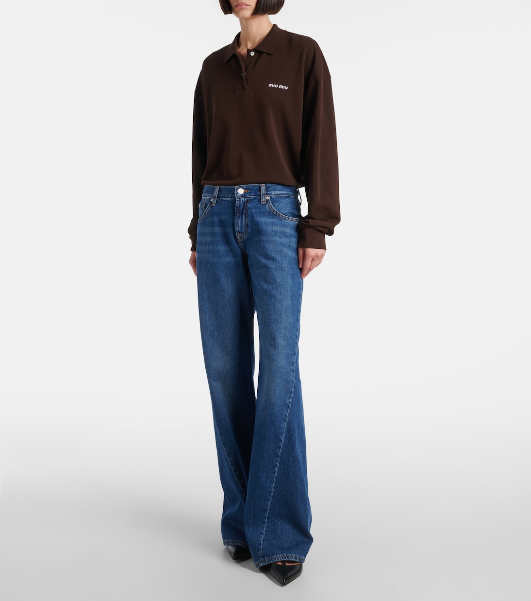 Jeans flared Spencer de tiro medio | 7 For All Mankind