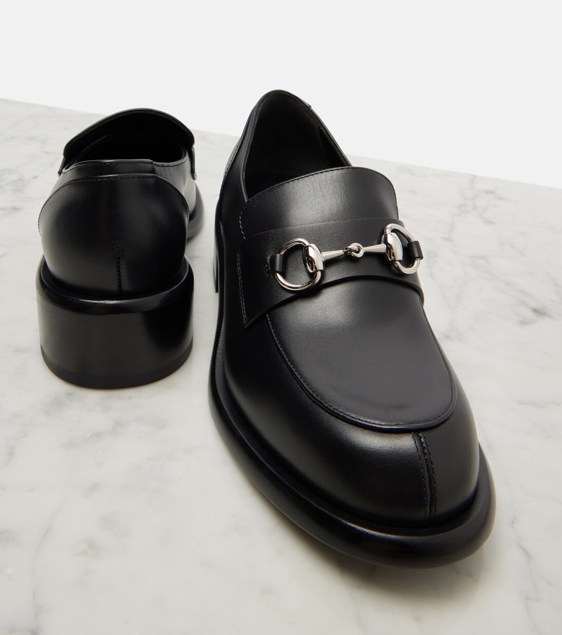 Loafers Savoy aus Leder | Gucci
