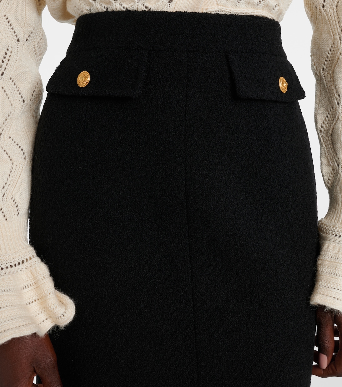 Midirock aus Bouclé | Chloé
