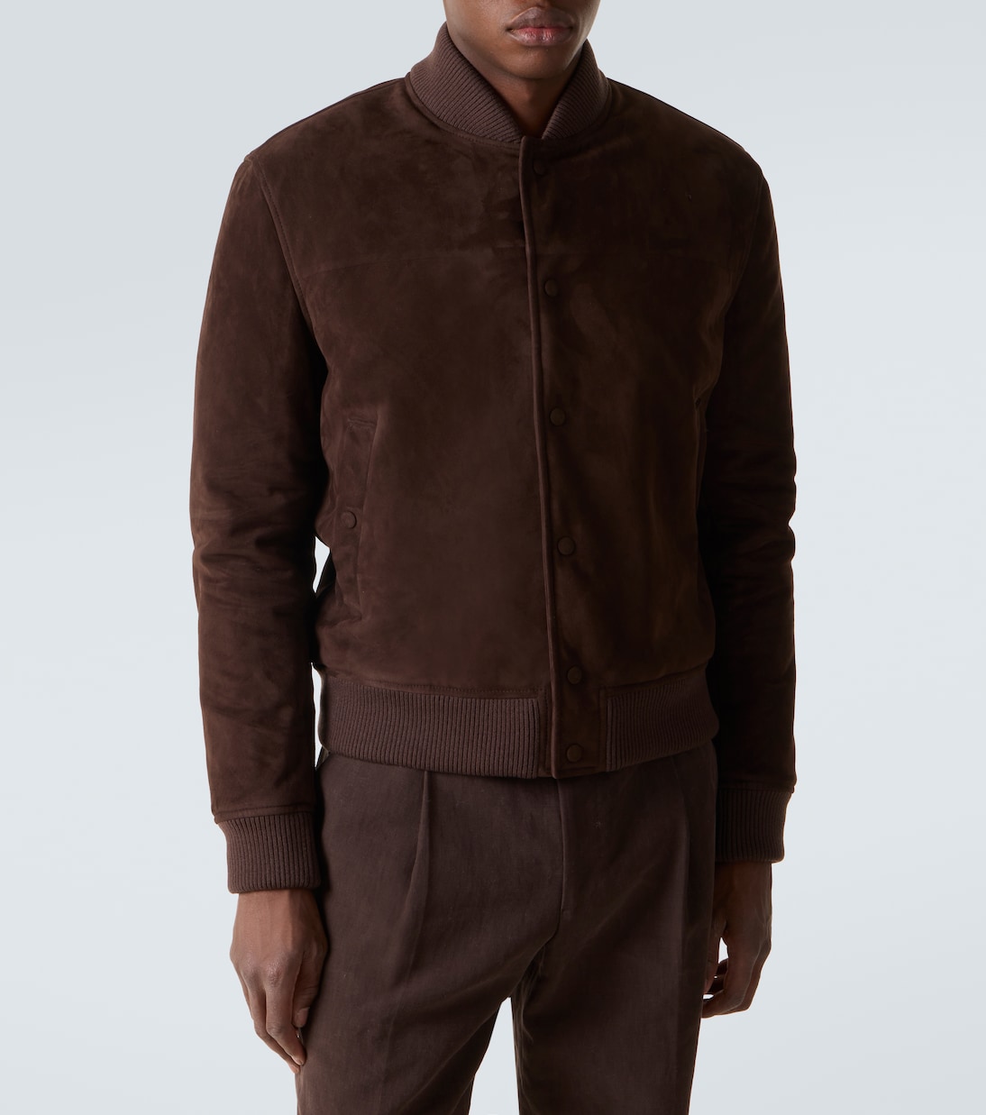 Veste bomber en daim | Gabriela Hearst