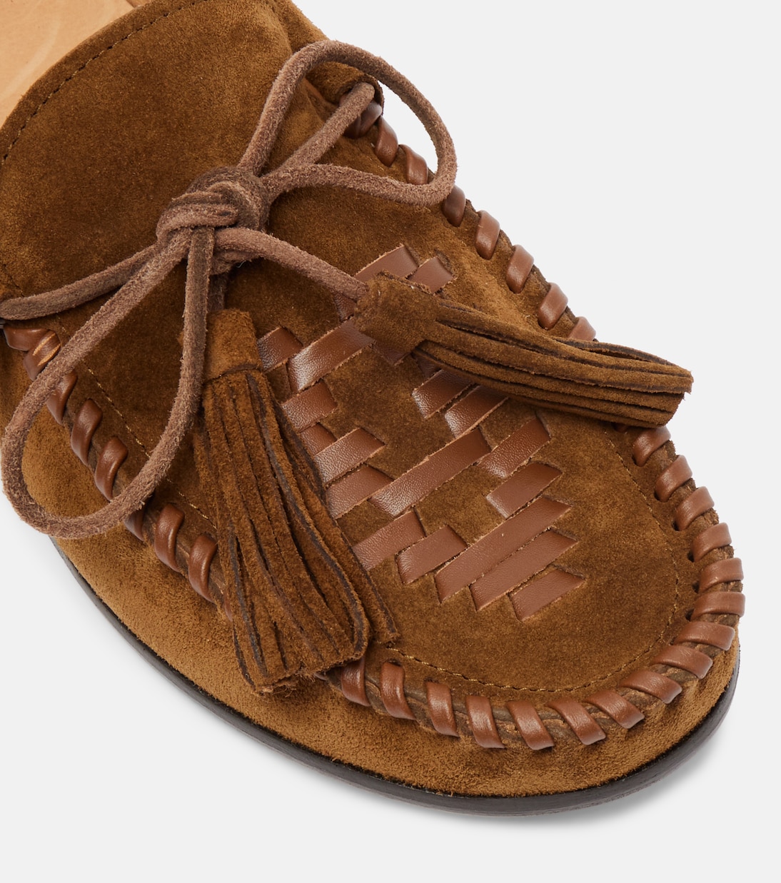Mocassini Fitza in suede con frange | Isabel Marant