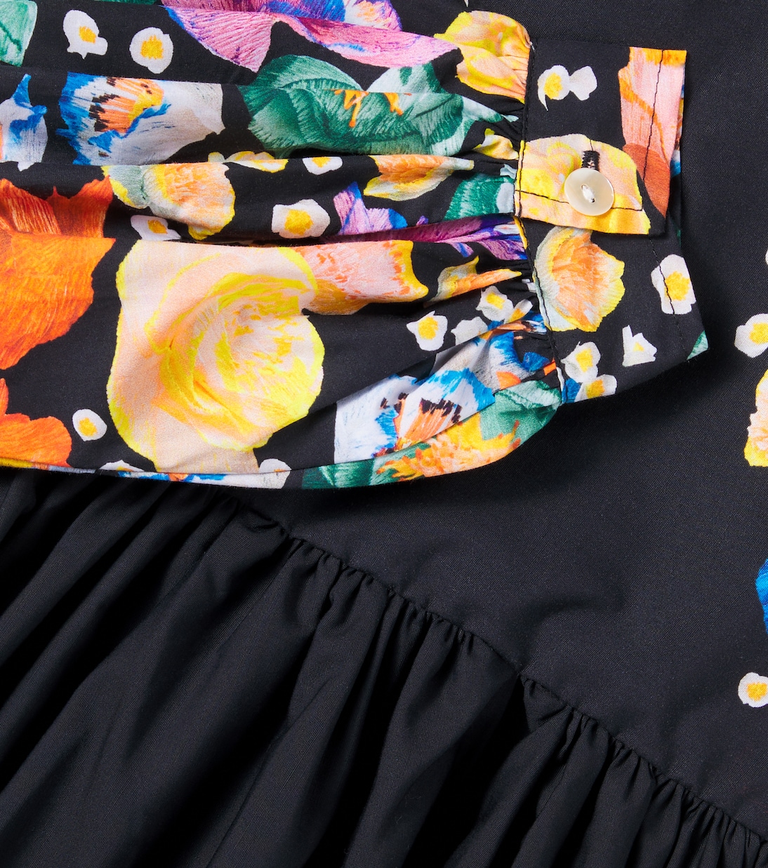 Robe Cybil en coton à fleurs | Molo