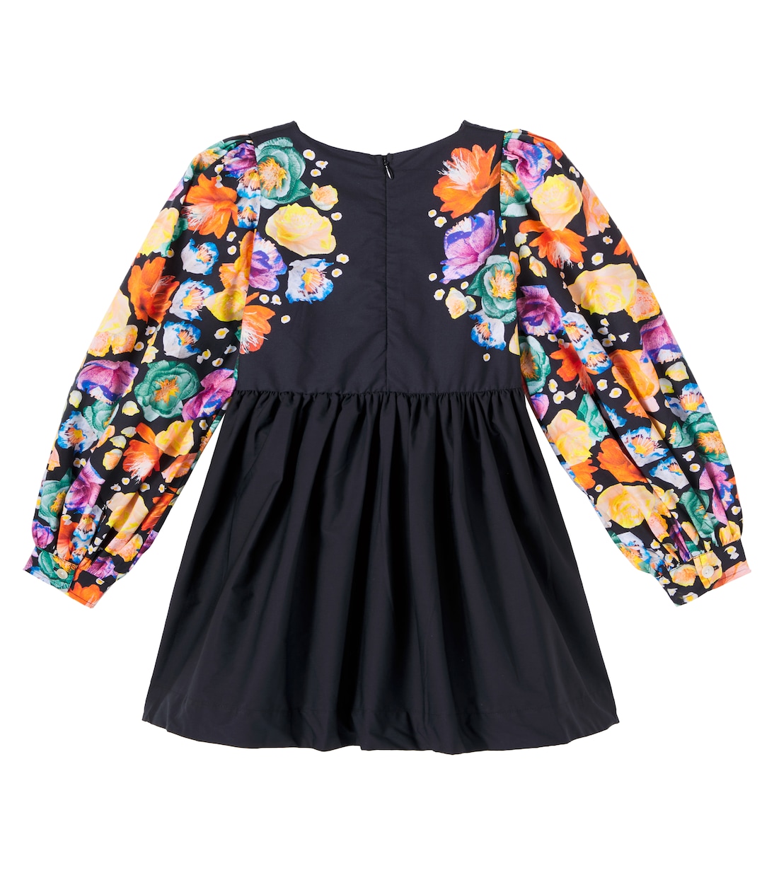 Robe Cybil en coton à fleurs | Molo