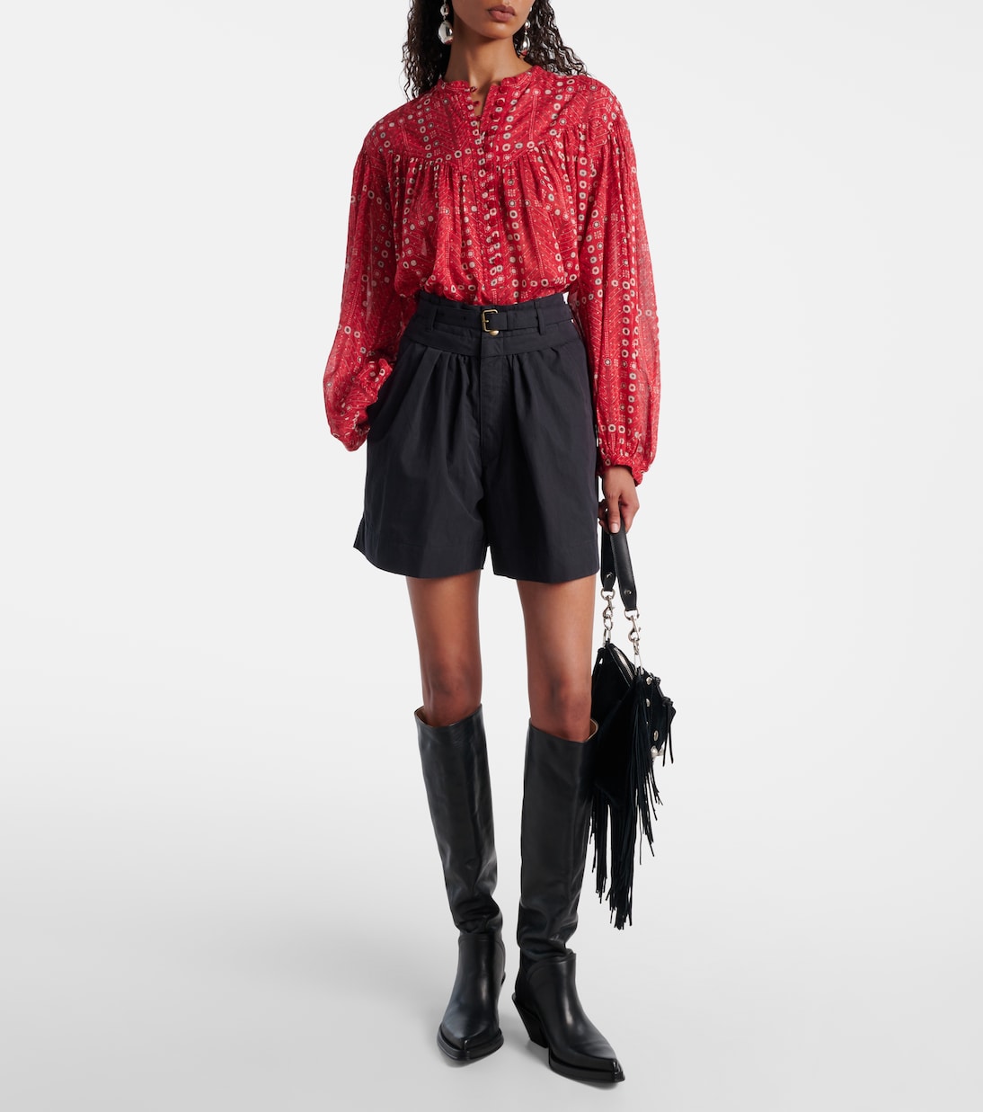 Danica cotton-blend Bermuda shorts | Marant Etoile