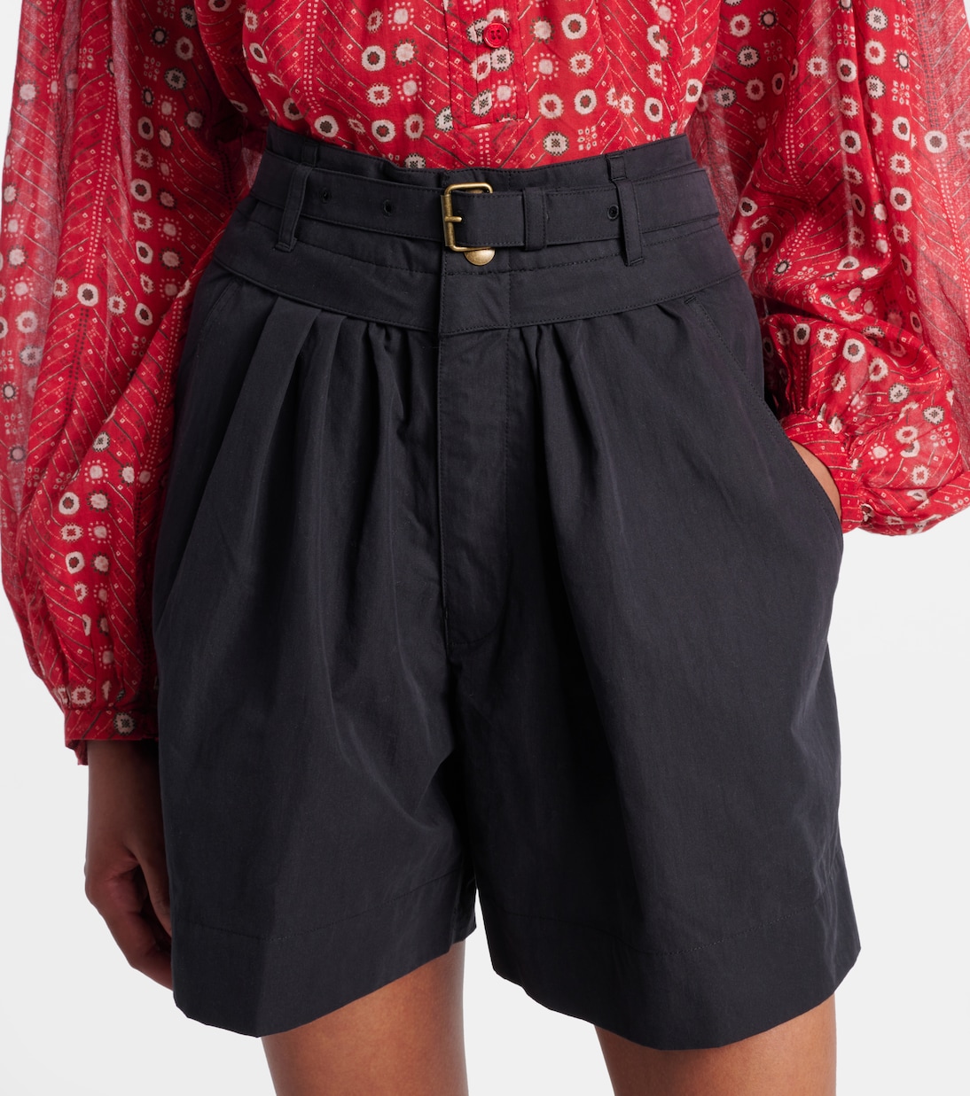 Danica cotton-blend Bermuda shorts | Marant Etoile