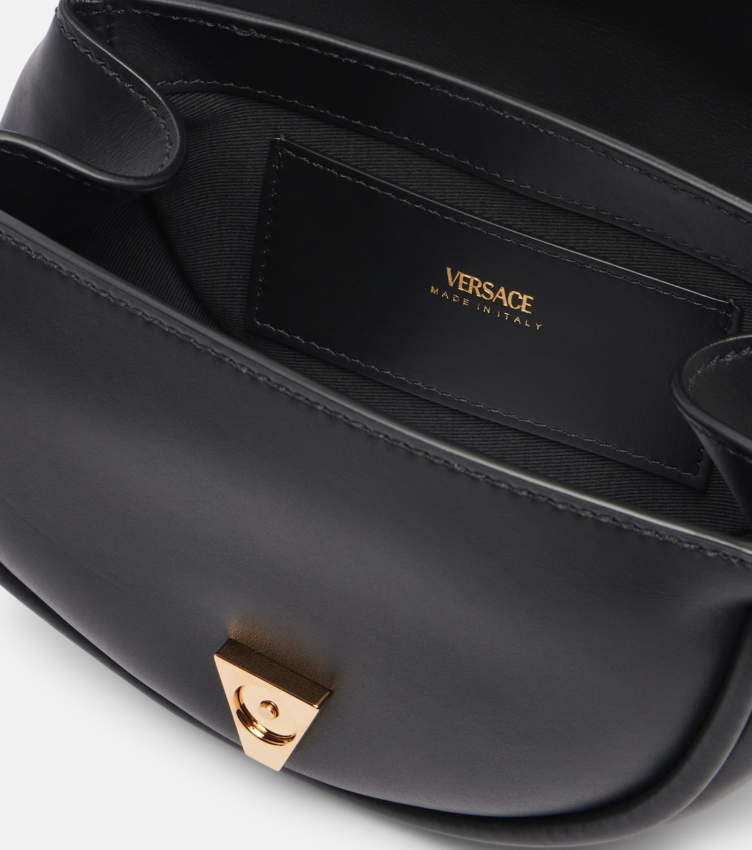 Schultertasche Virtus Small aus Leder | Versace