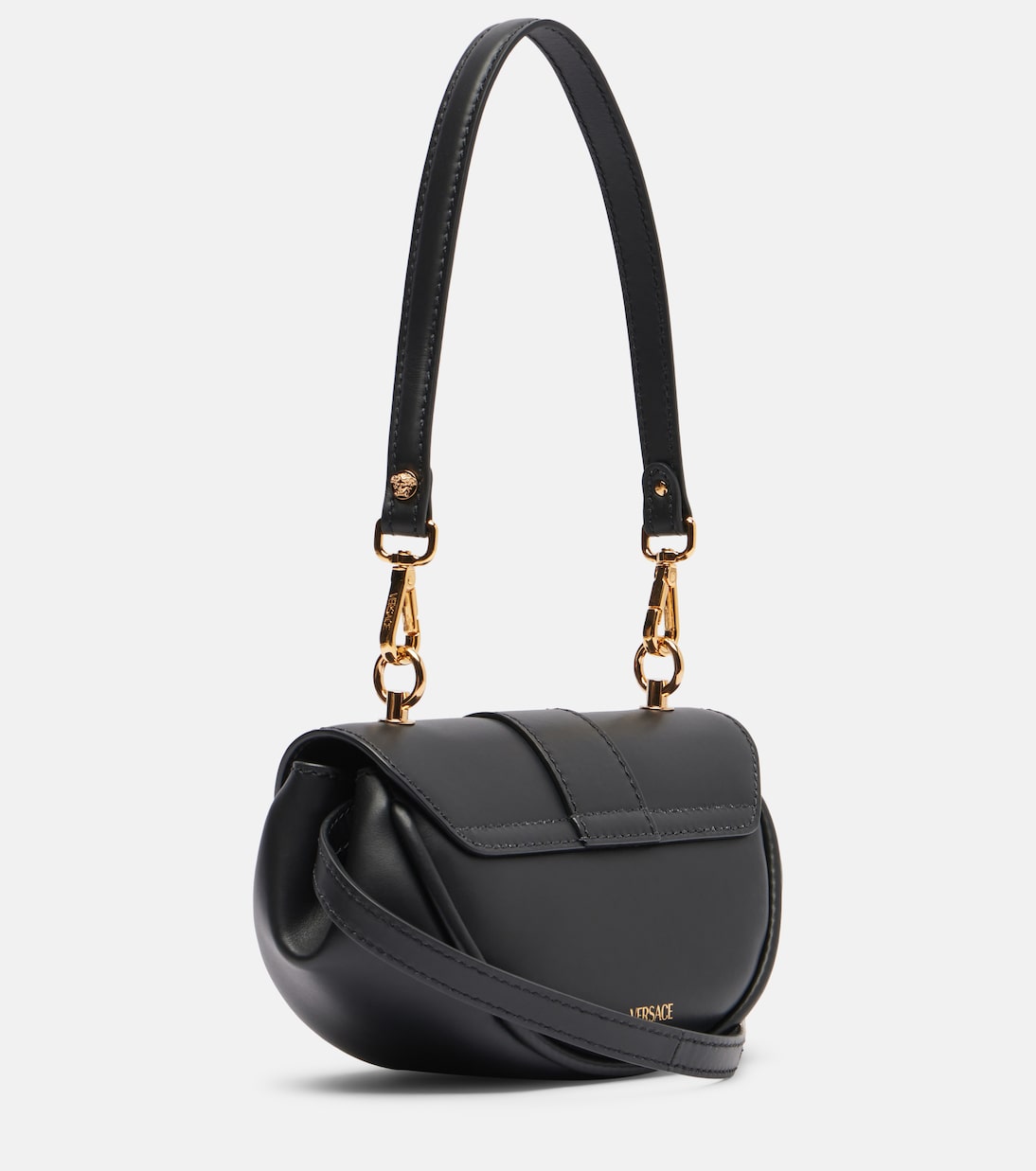 Schultertasche Virtus Small aus Leder | Versace