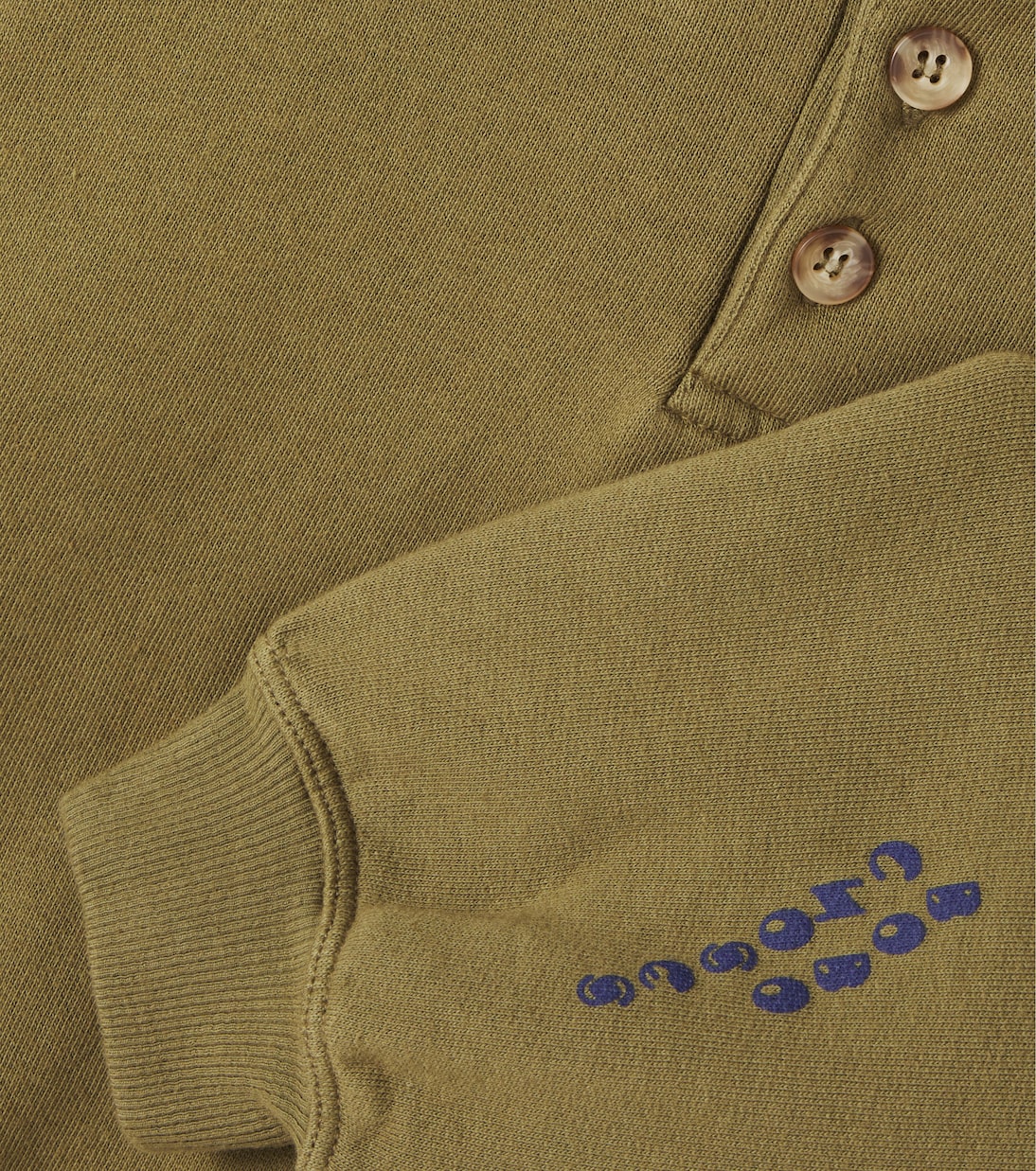 Bobo Choses cotton polo sweatshirt | Bobo Choses