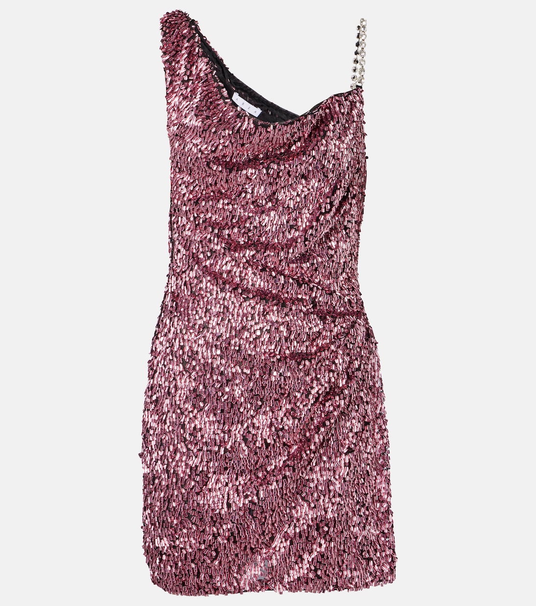 One-shoulder sequined minidress | Area