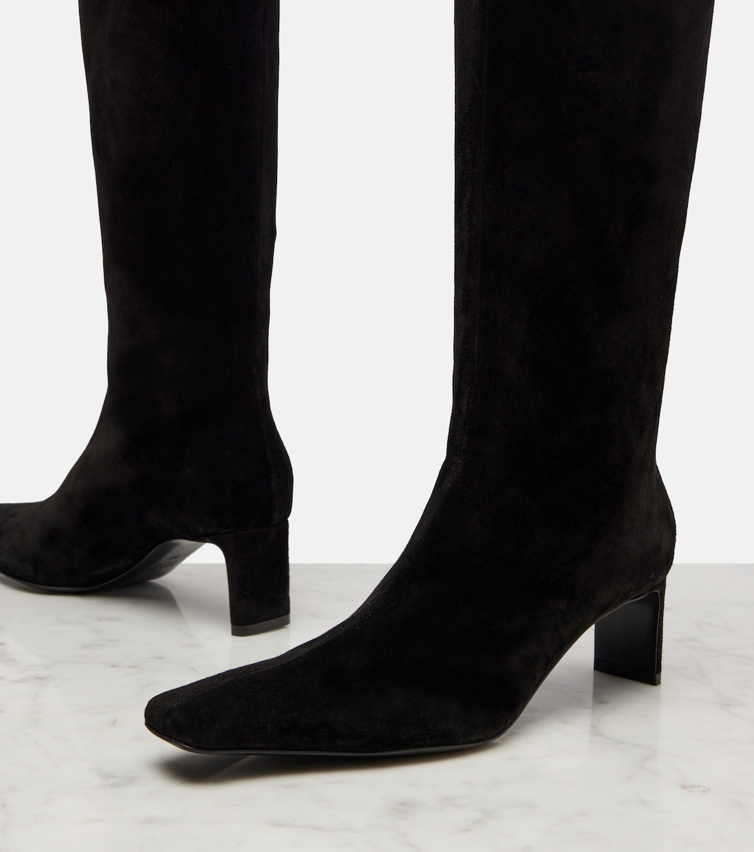 Stiefel Ona 55 aus Veloursleder | Khaite