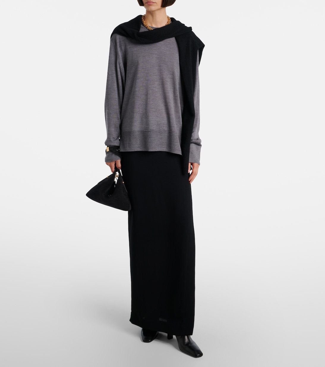 Pull en laine et soie | Toteme