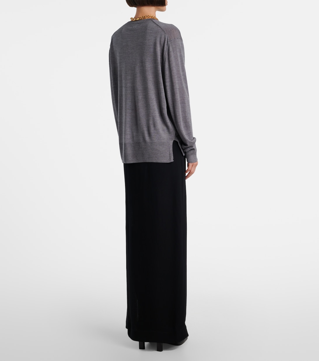 Pull en laine et soie | Toteme