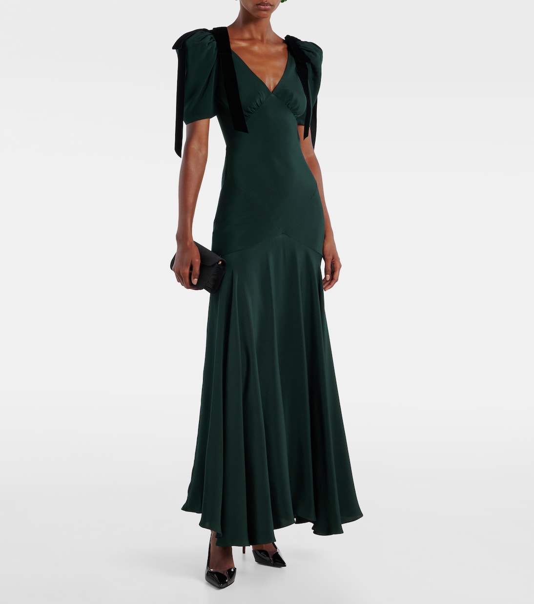 Robe de cocktail en soie | Rodarte
