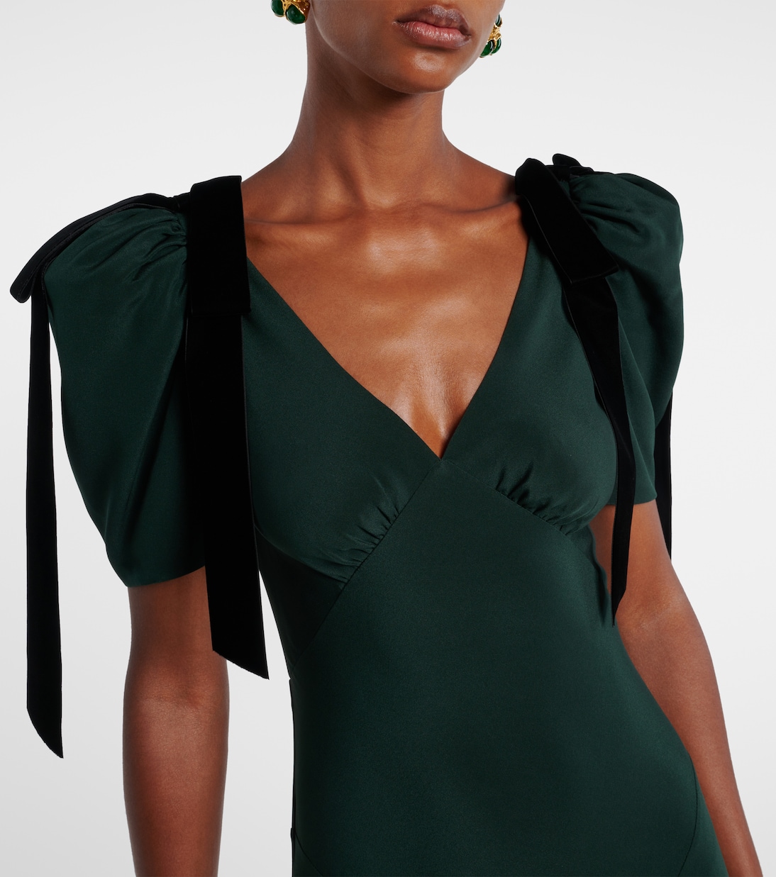 Robe de cocktail en soie | Rodarte