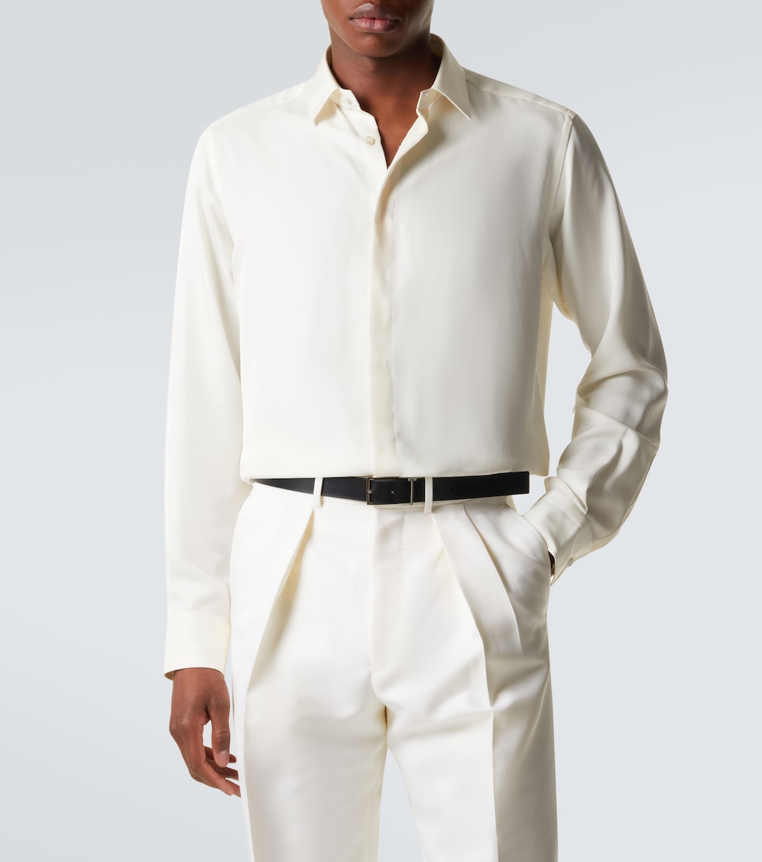 Silk twill shirt | Tom Ford