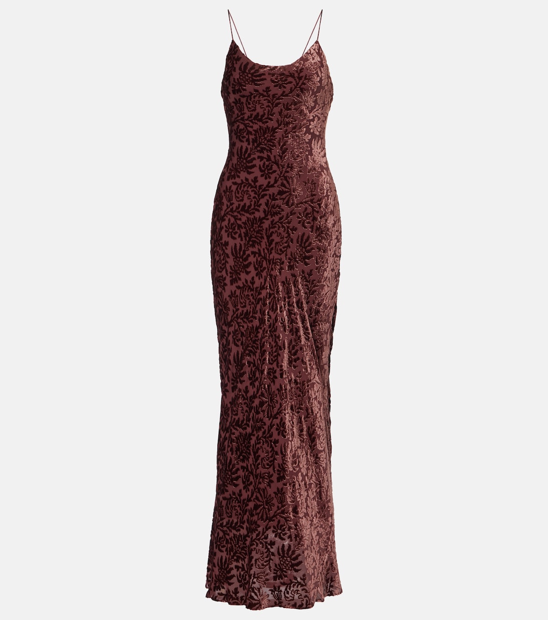 Abito lungo Jolynn in jacquard | Veronica Beard
