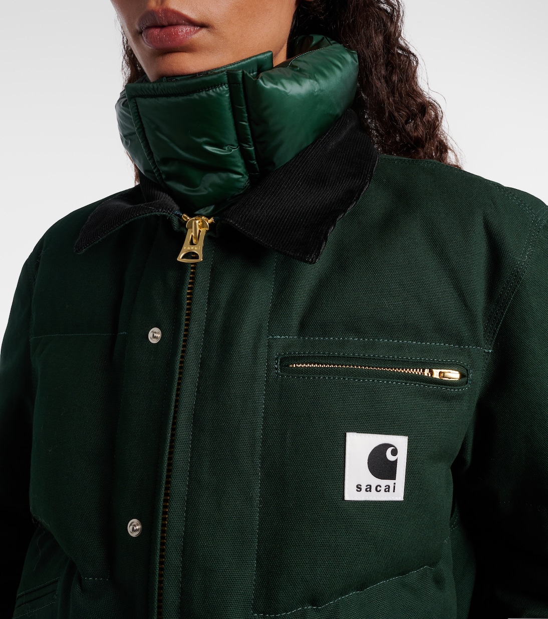 x Carhartt cotton-blend down jacket | Sacai