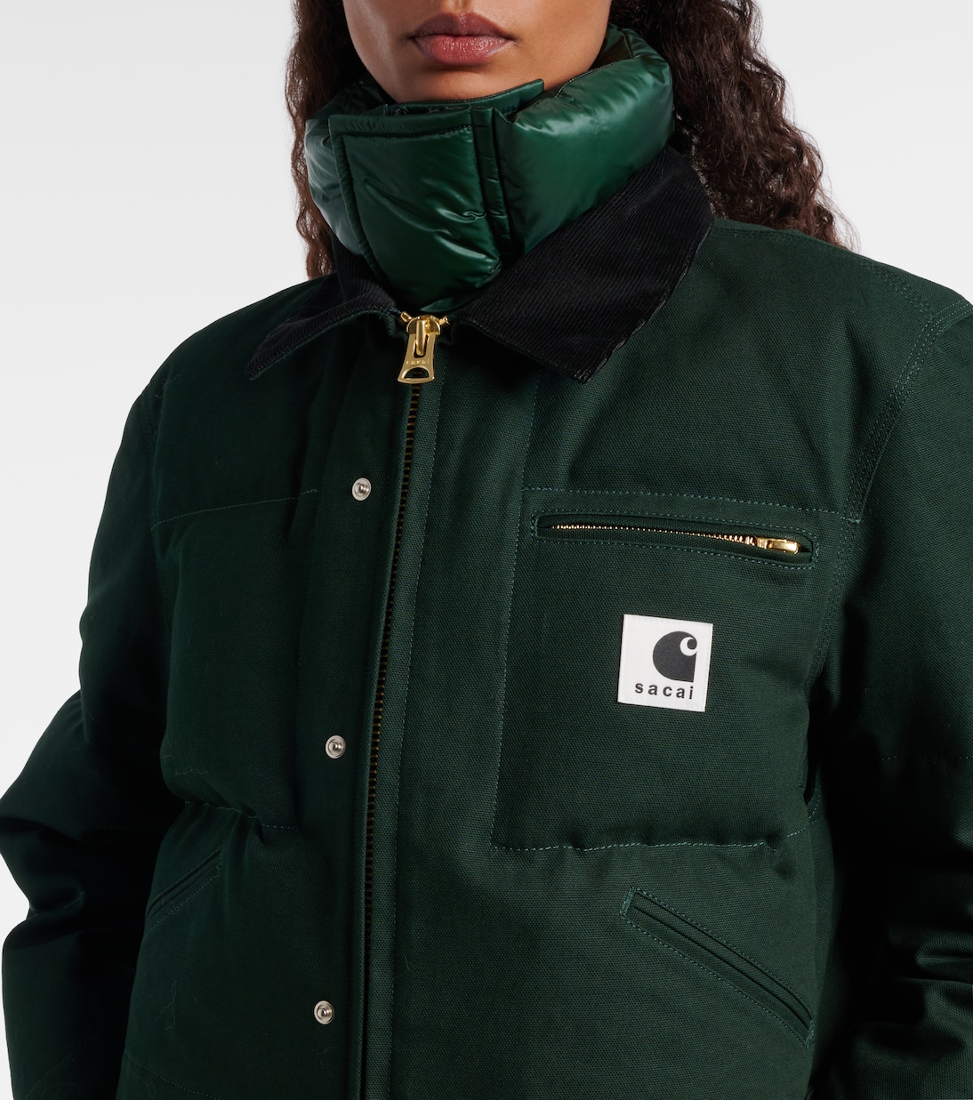 x Carhartt cotton-blend down jacket | Sacai