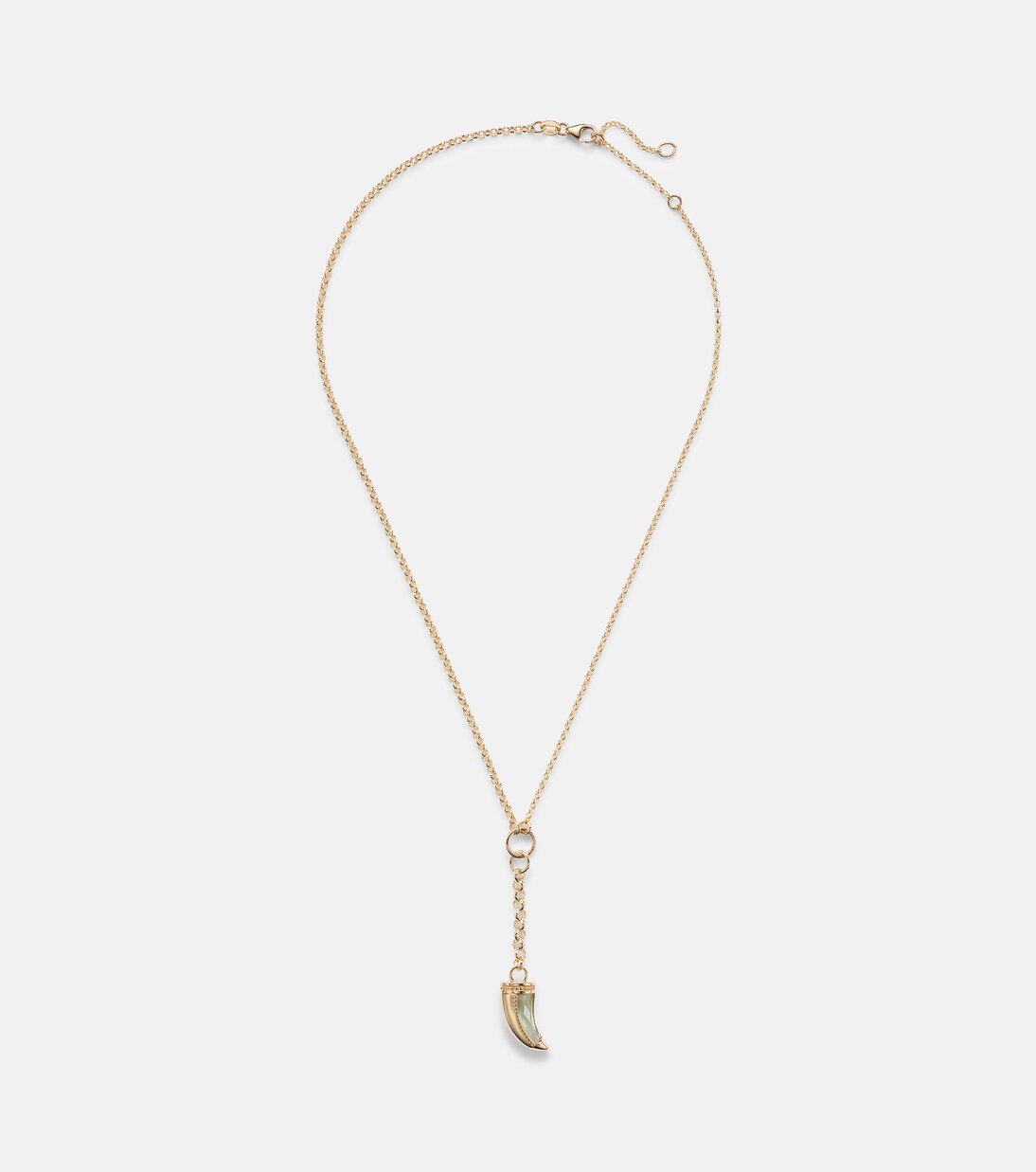 Collier en or 18 ct et prasiolite | FoundRae
