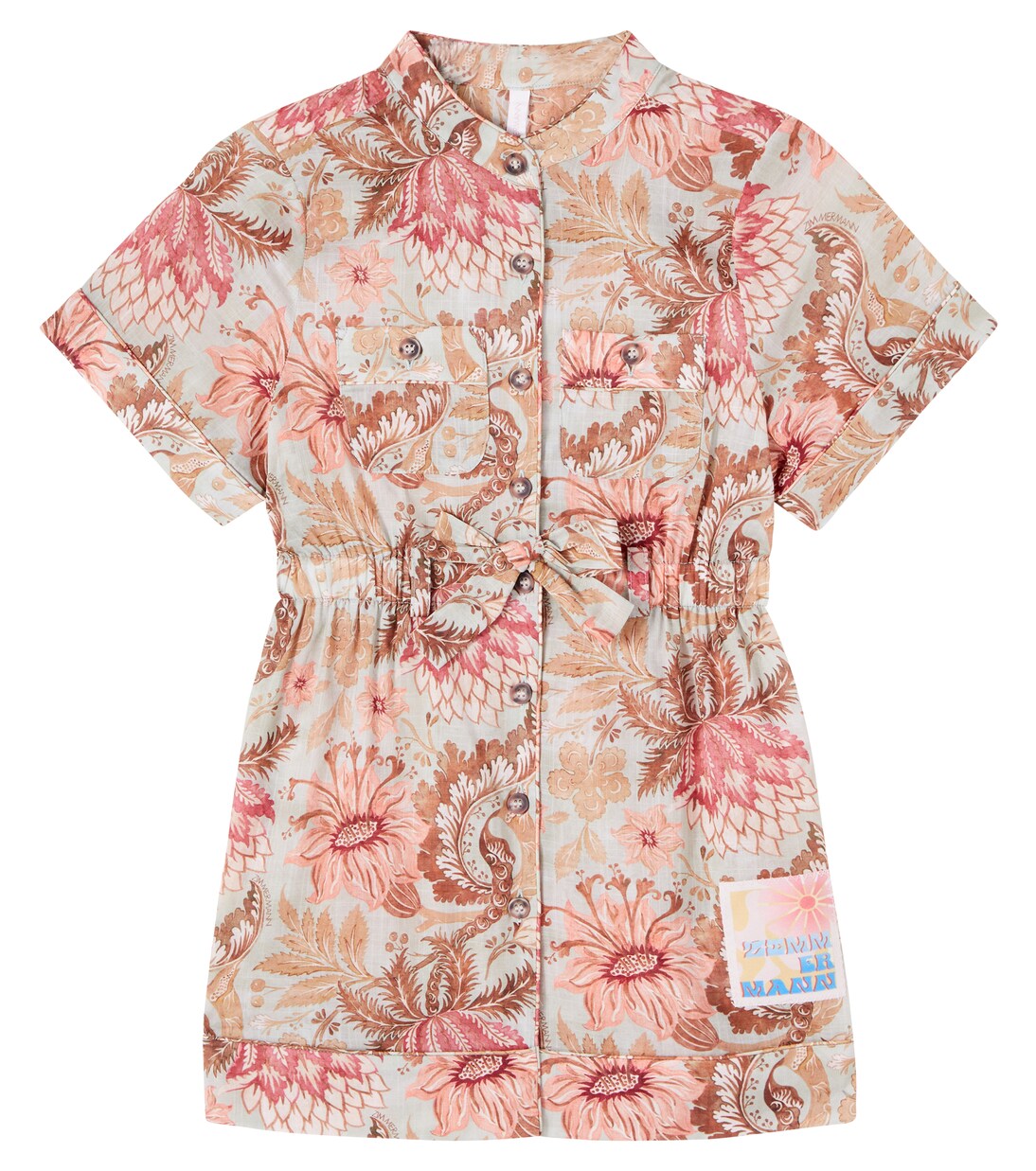 Daylight floral cotton dress | Zimmermann Kids