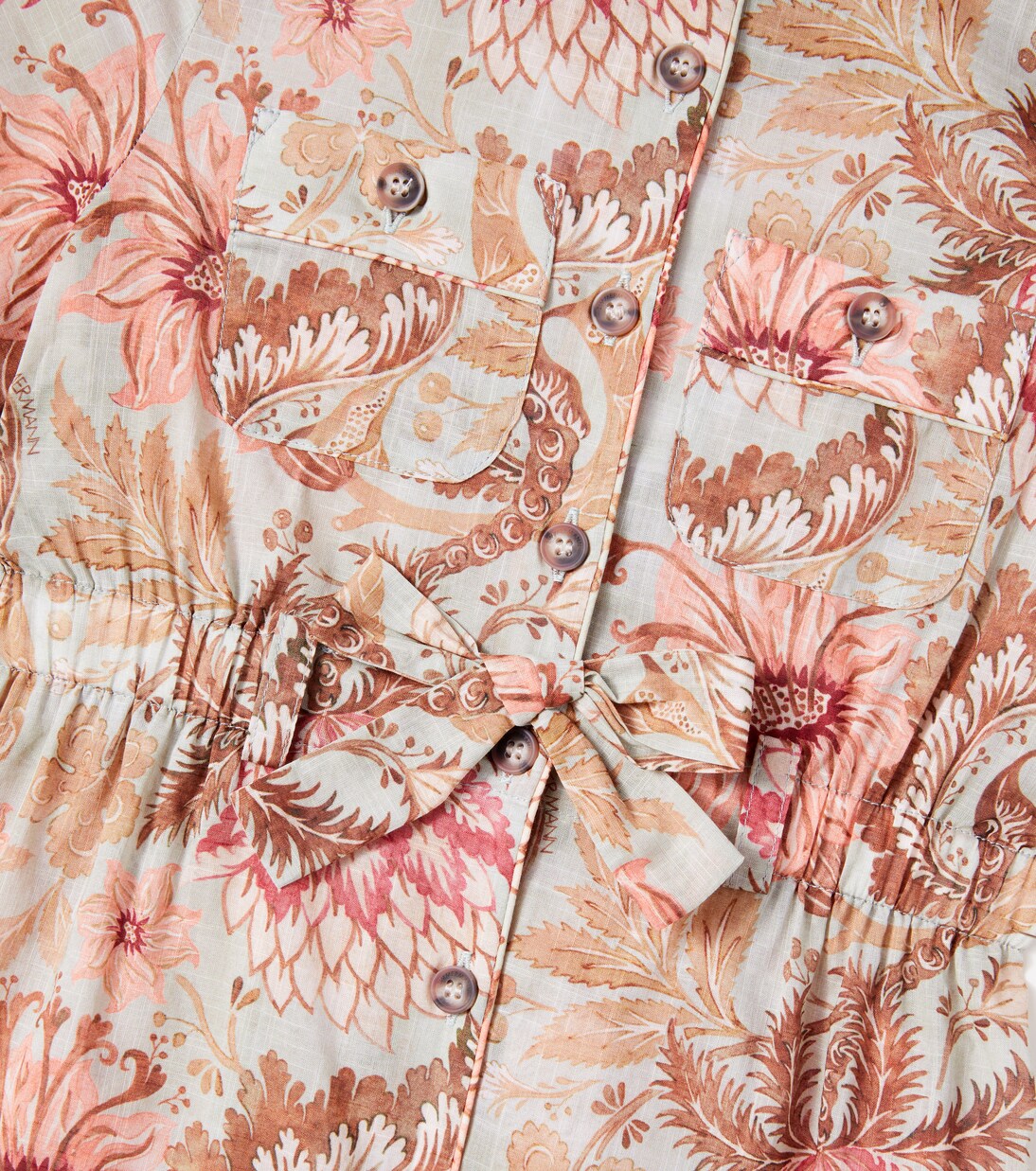 Daylight floral cotton dress | Zimmermann Kids