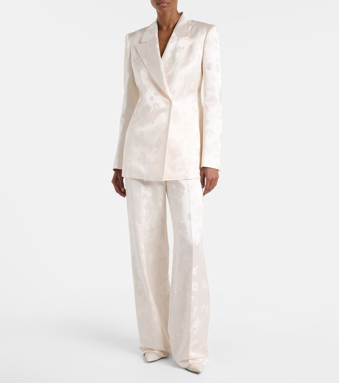 Aleah 엠브로이더리 실크 블레이저 | Gabriela Hearst