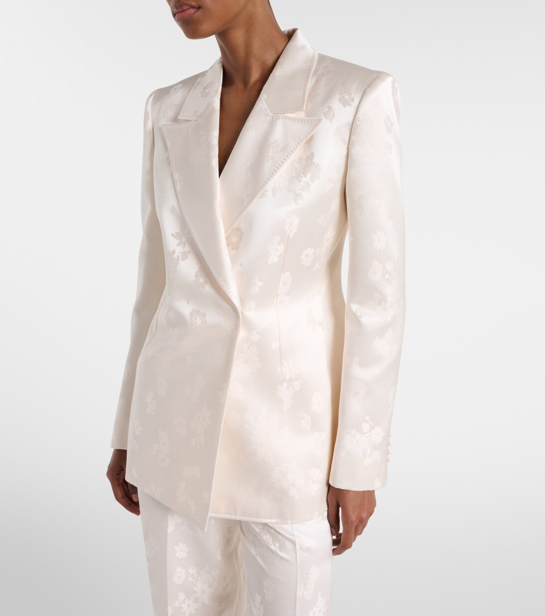 Aleah 엠브로이더리 실크 블레이저 | Gabriela Hearst