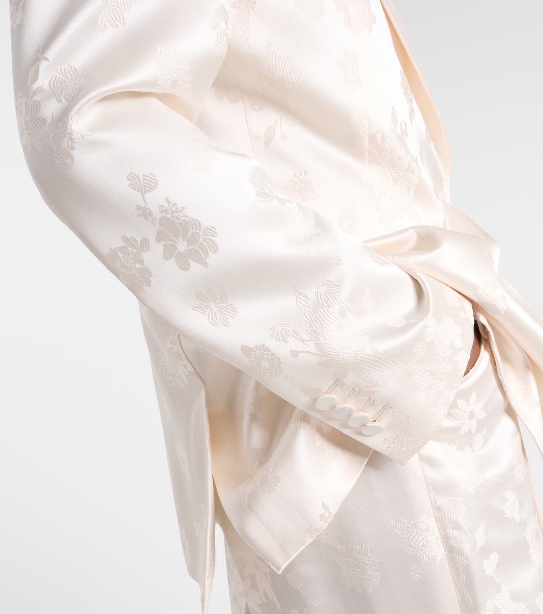 Aleah 엠브로이더리 실크 블레이저 | Gabriela Hearst