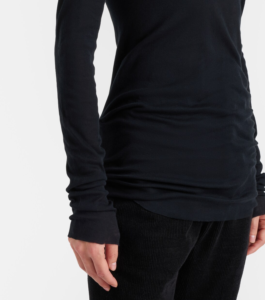 Cotton jersey top | Rick Owens